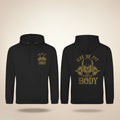 Special Edition Hoodie Gold Print Two